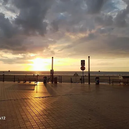 Kursaal Met Frontaal Zeezicht * Ostend